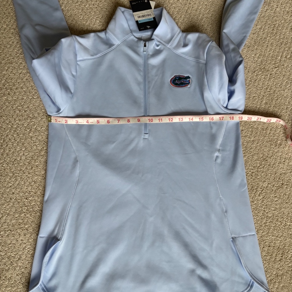 Nike Dry thermal fleece half zip long sleeve Florida Gators blue Medium - Picture 7 of 16